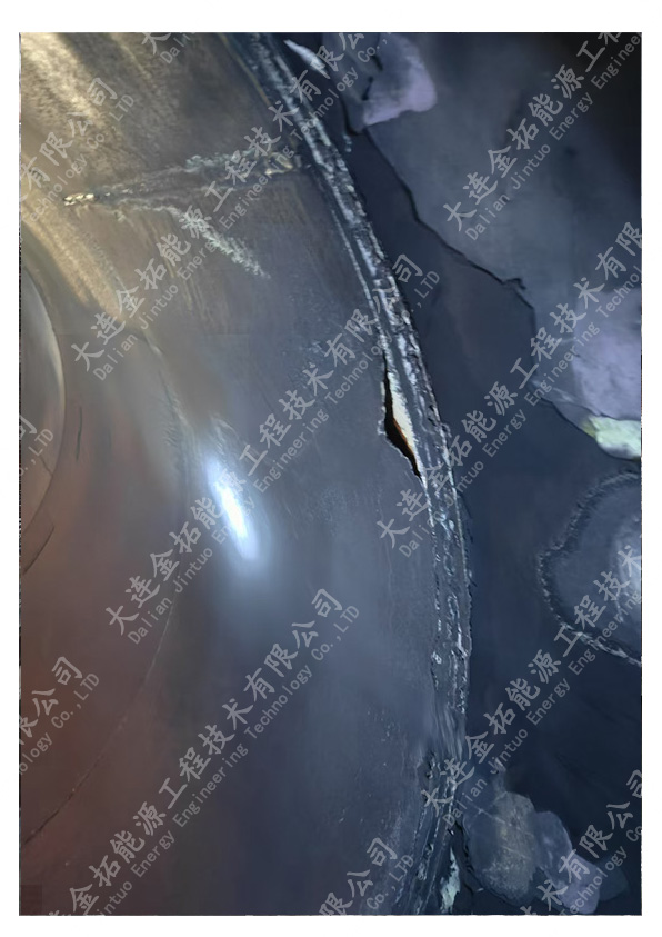 PCE反应器（复合NO6600）内衬腐蚀