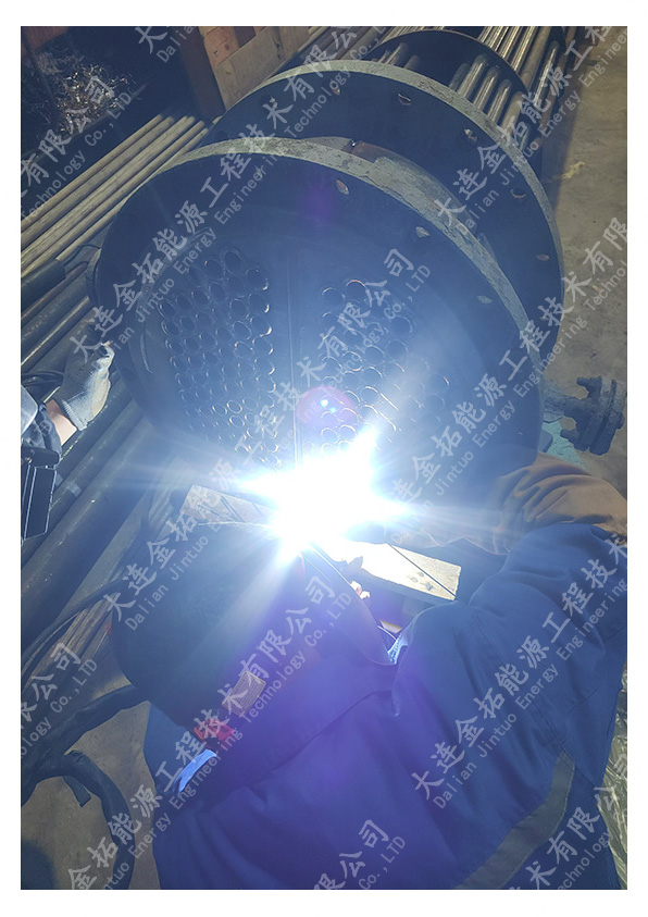 三级冷凝器（NO4400）焊接
